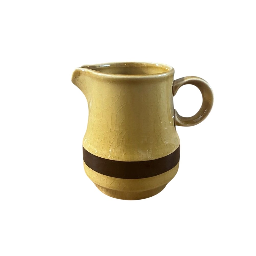 Vintage Stone‎ Craft Sahara Acapulco Coffee Creamer Pitcher Retro 60/70s